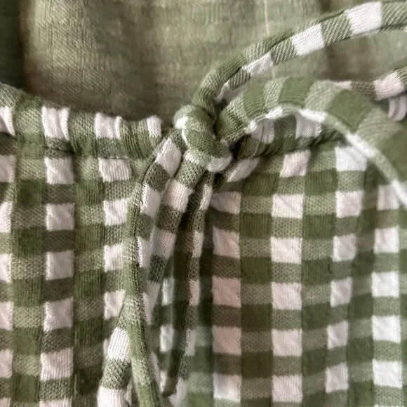 NWT Cutie Madewell Gingham Mini Dress - Picture 2 of 5